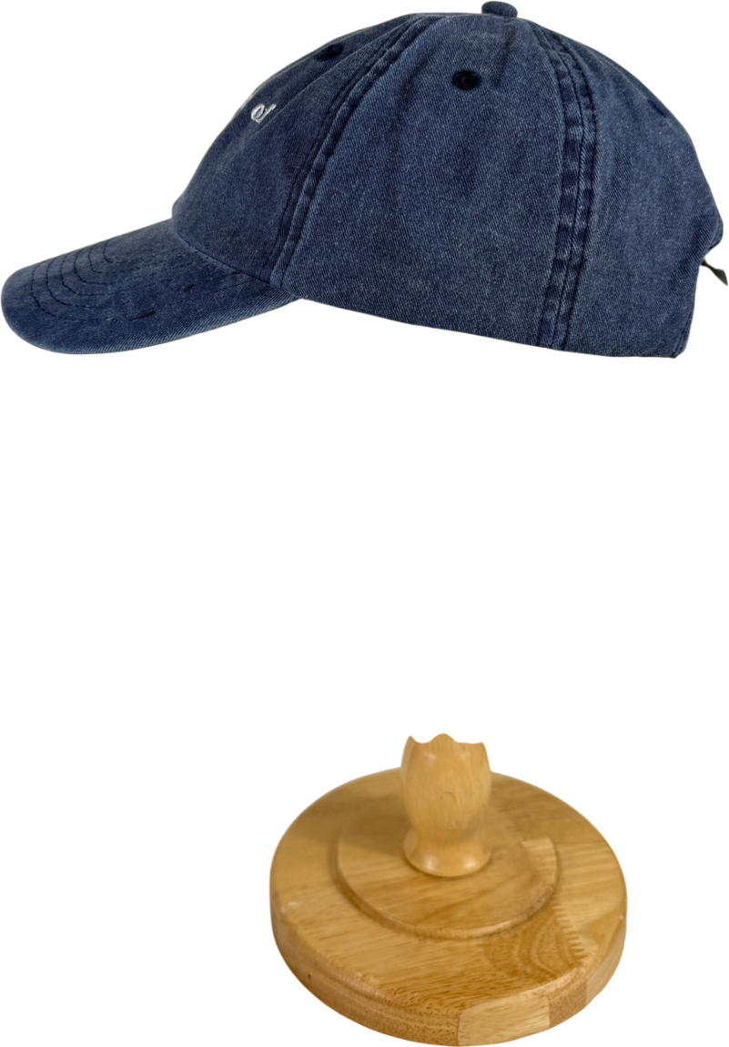 Beechfield Blue Ri State Of Mind Washed Denim Cap One Size