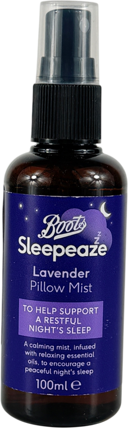 BOOTS Sleepeaze Lavender Pillow Mist 100ml