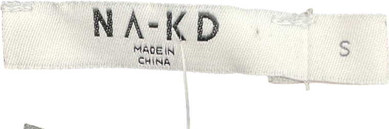 NA-KD Black Bouclé Sleeveless Top UK S