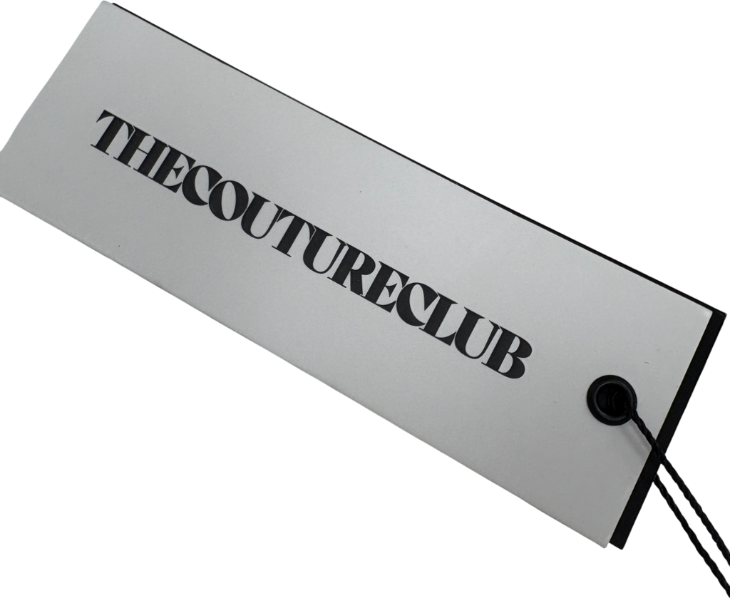 The Couture Club White CTRE Logo  Relaxed Joggers UK 6