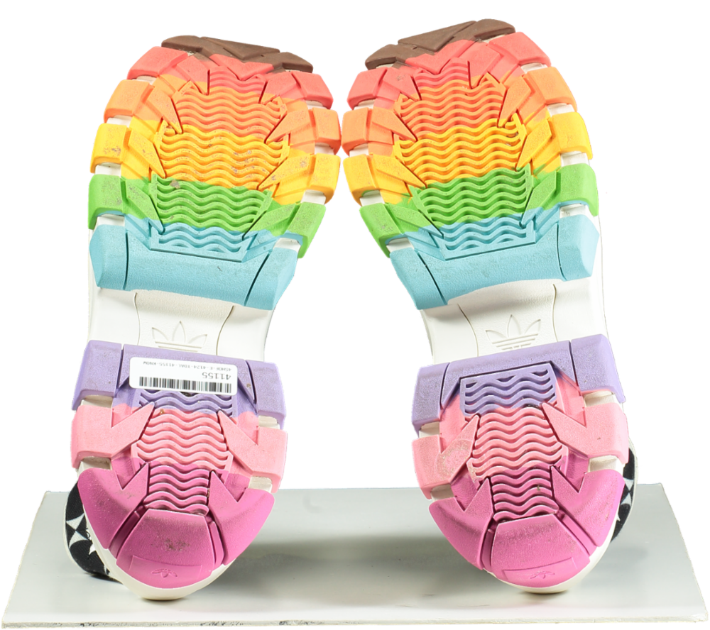 Adidas X Rich Mnisi Black/White Love Unites Trainers UK 9.5