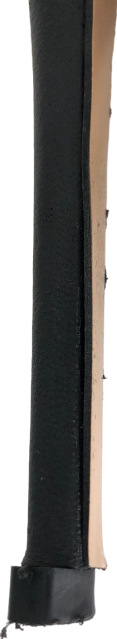 Identita Black Raissa Leather Slouch Boot UK 4 EU 37 👠