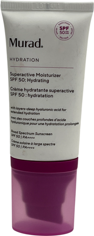 Murad Superactive Moisturiser Spf 50: Hydrating 50ml