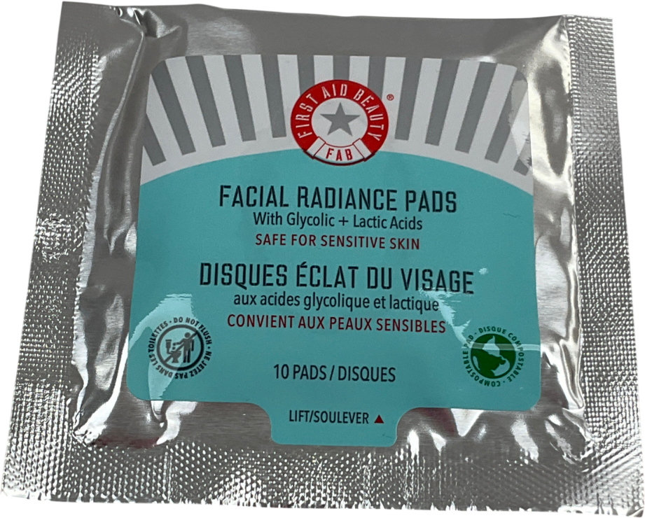 First Aid Beauty Facial Radiance Pads - 10 Pads 10 pads