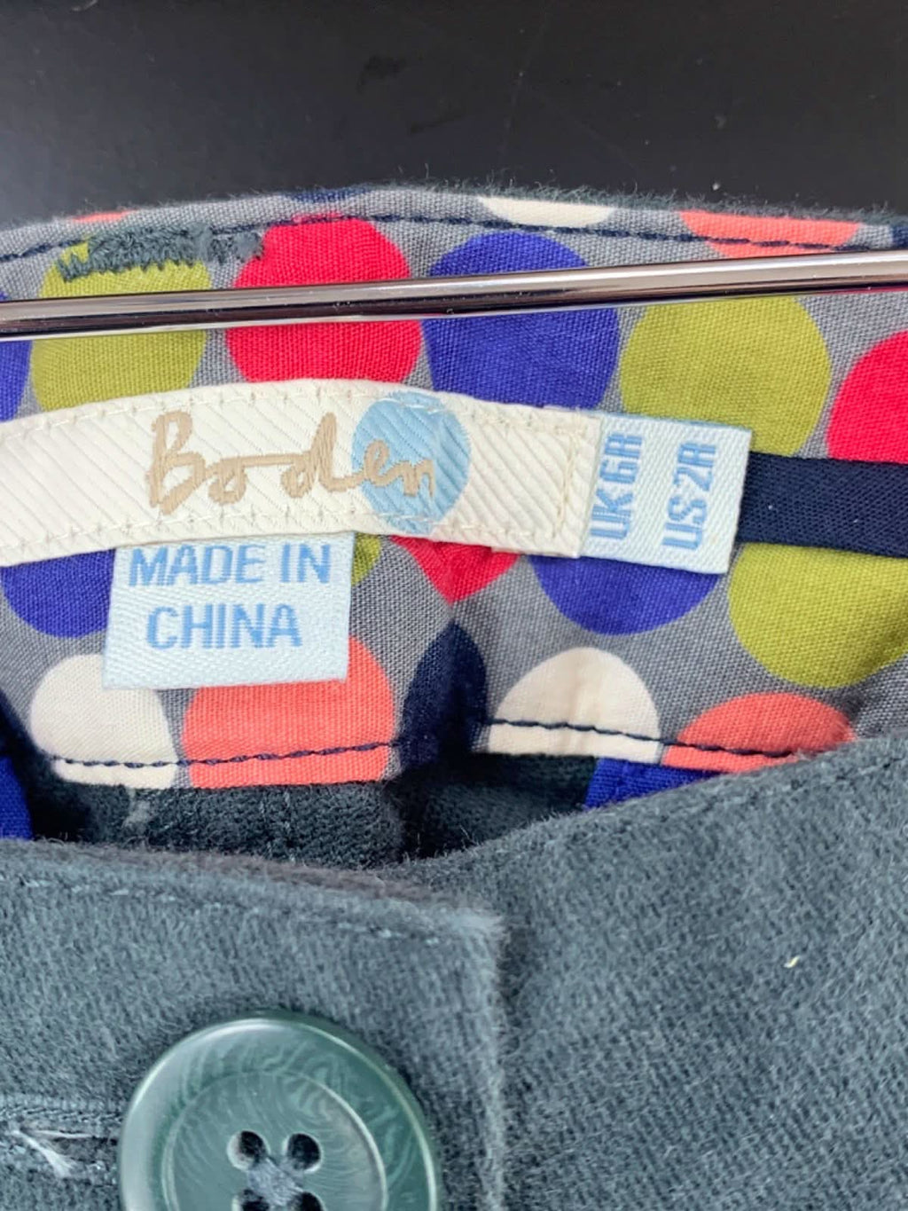 Boden Blue Trousers UK 6R