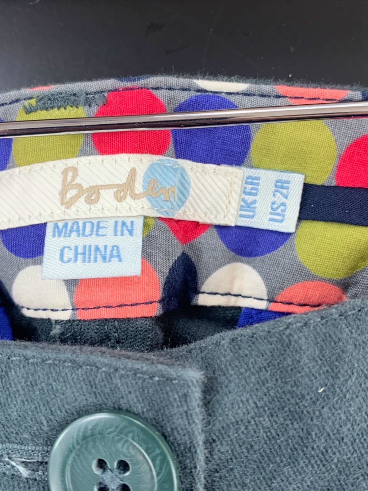 Boden Blue Trousers UK 6R