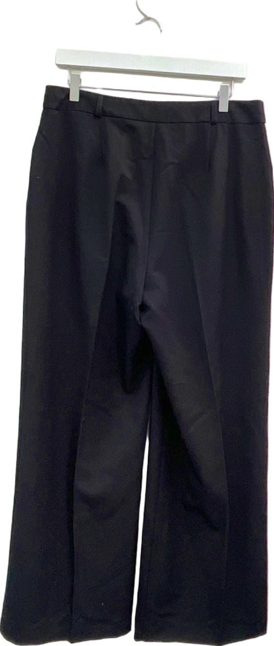 V by Very Black Wide Leg Trousers UK 14