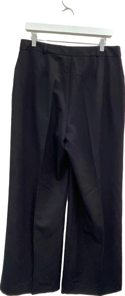 V by Very Black Wide Leg Trousers UK 14