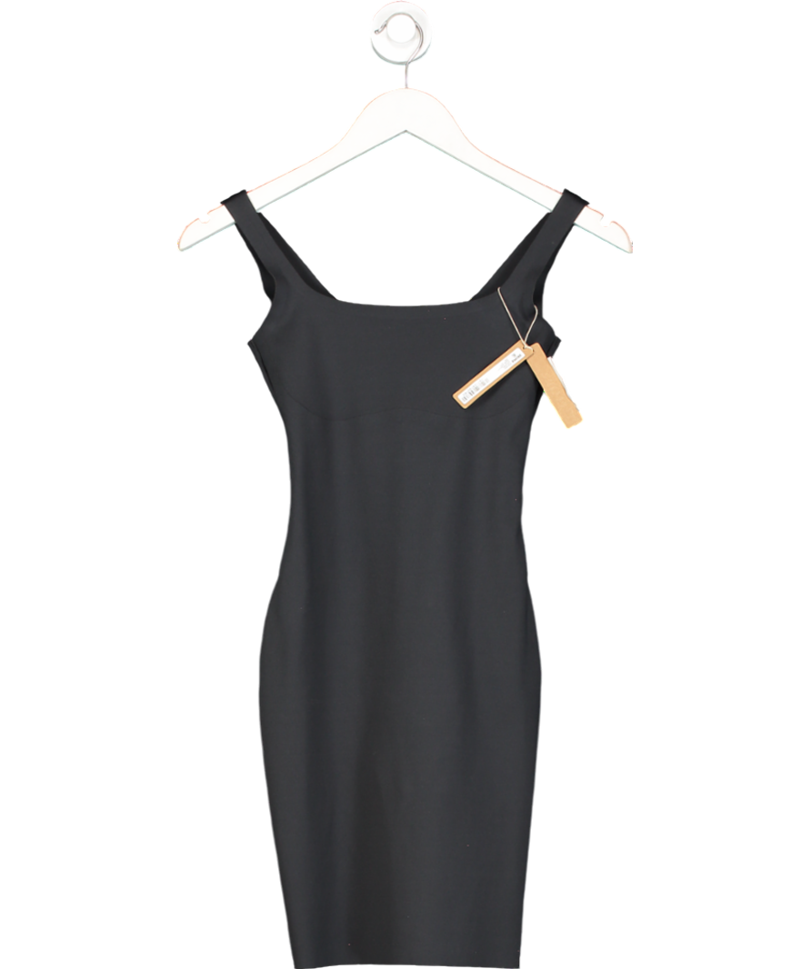 SKIMS Black Body Tank Dress UK S