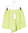 Next Green Linen Shorts UK 6