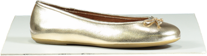 Geox Gold D Palmaria B Ballet Flats EU 40 UK 7