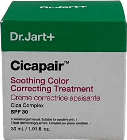 DR JART+ Cicapair Soothing Color Correcting Treatment Spf 30 30ml
