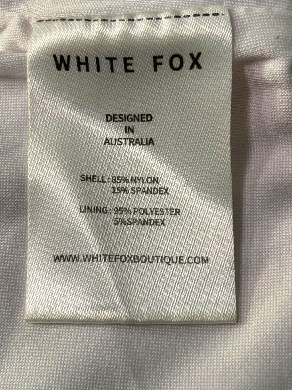 White Fox Multicolour Skirt UK M