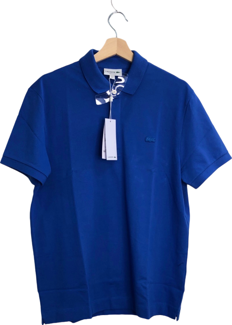 Lacoste Blue Regular Fit Polo Shirt UK L
