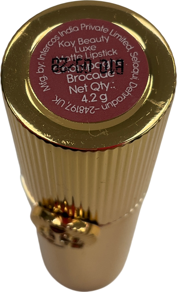 KAY BEAUTY Falguni Shane Peacock Luxe Matte Lipstick Champagne Brocade 4.2g