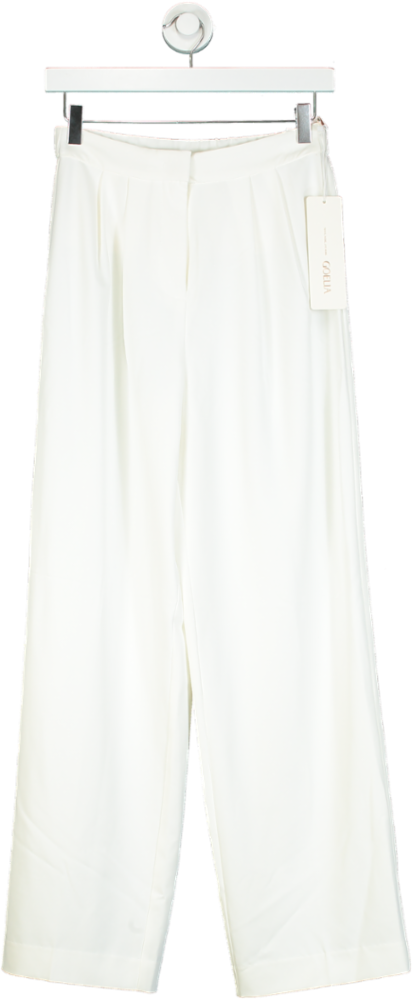 Goelia White Leisure Pants UK 8