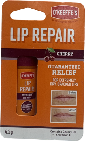 O'Keeffe's Lip Repair Cherry Lip Balm 4.2g
