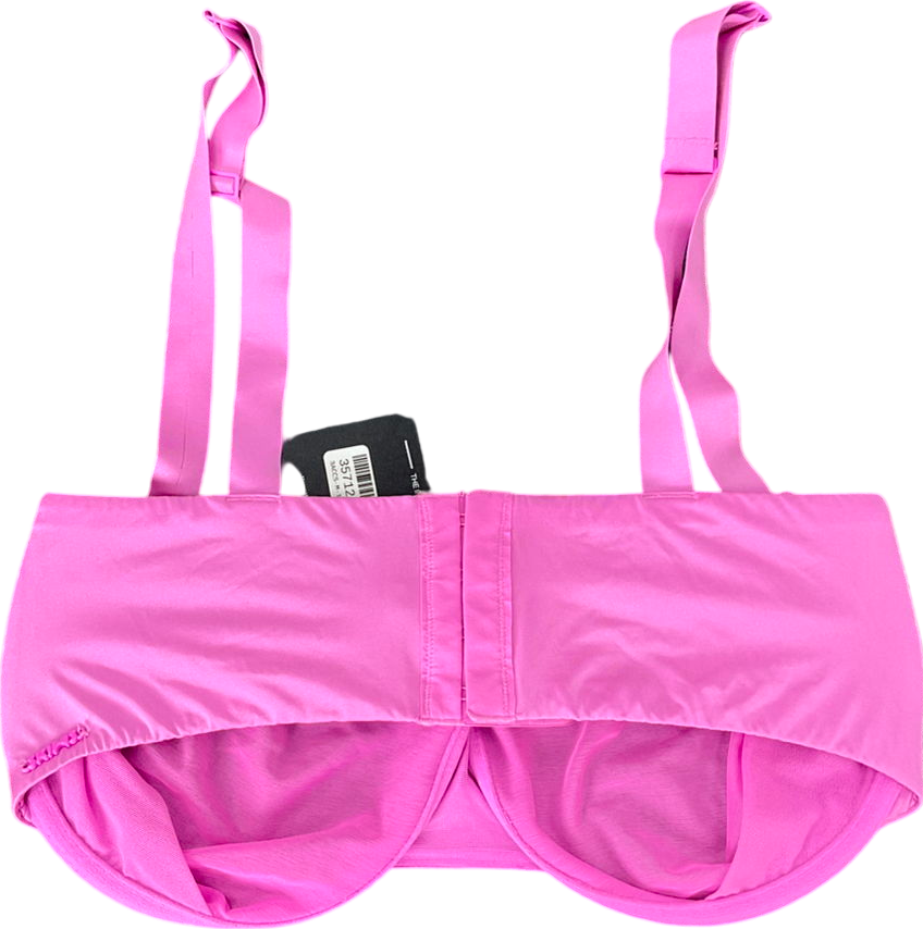 SKIMS Pink No Show Unlined Balconette Bra UK 36DD