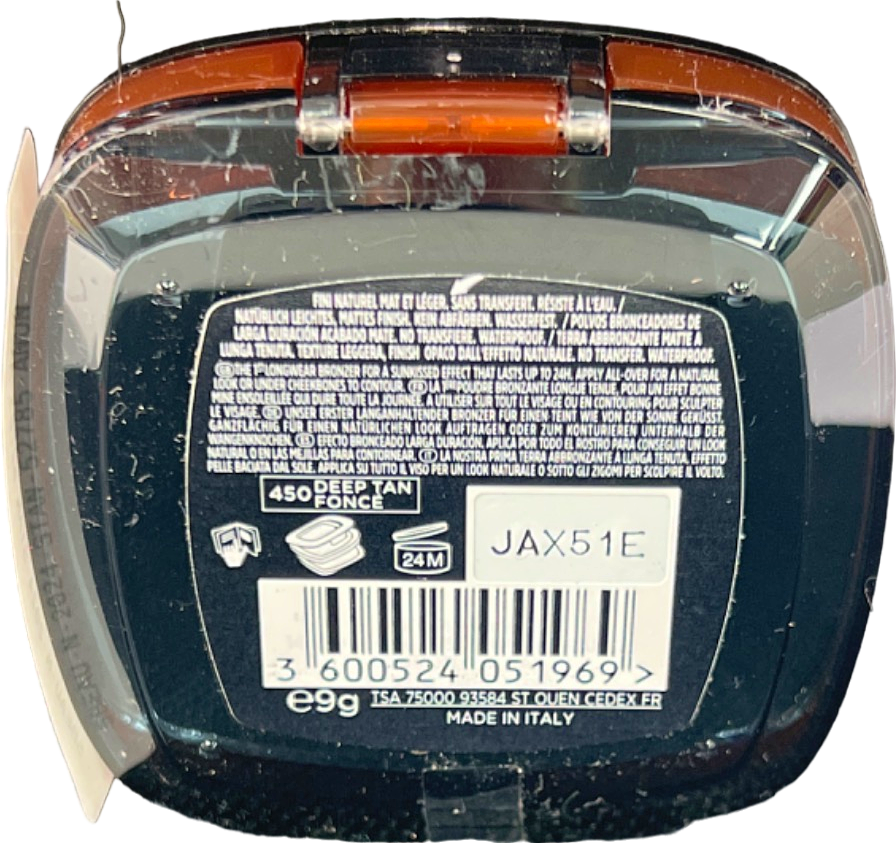 L'Oréal Paris Infallible 24H Fresh Wear Matte Bronzer Deep Tan