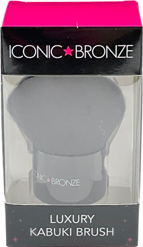 iconic bronze Luxury Kabuki Brush One size