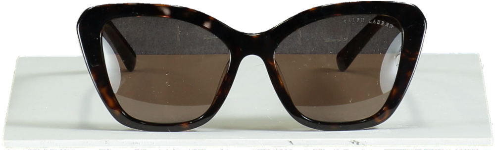 Ralph Lauren Isabel Tortoiseshell / Gold Logo Arm Sunglasses RL8216U