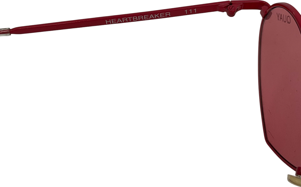 QUAY Pink Heartbreaker Sunglasses One Size