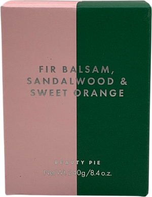 Beauty Pie White Fir Balsam, Sandalwood & Sweet Orange Limited Edition Luxury Scented Candle One Size