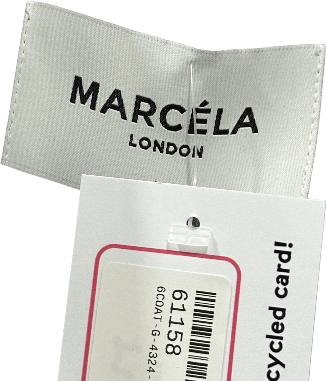 Marcela London Grey Long Coat UK 10