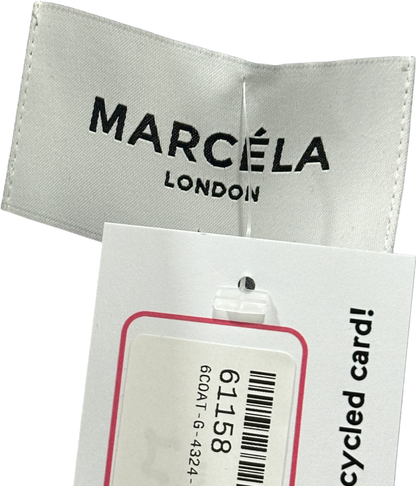 Marcela London Grey Long Coat UK 10