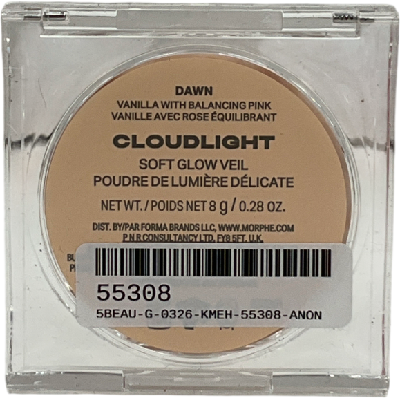 Morphe Cloudlight Soft Glow Veil Finishing Powder Dawn 8g