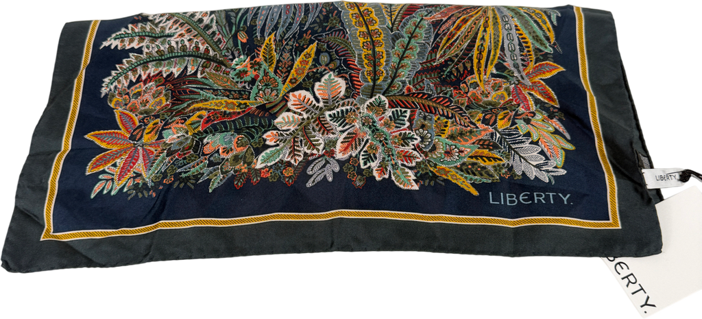 Liberty Green Adelphi Sun Scarf 45cm 100% Silk One Size