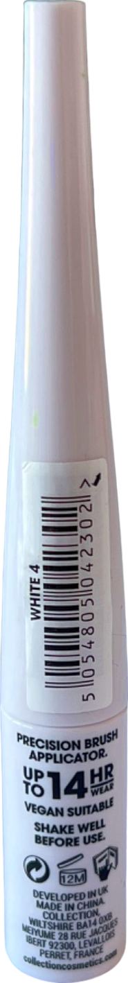 Collection Fast Stroke Long Wear Liquid Eyeliner White 4 4g