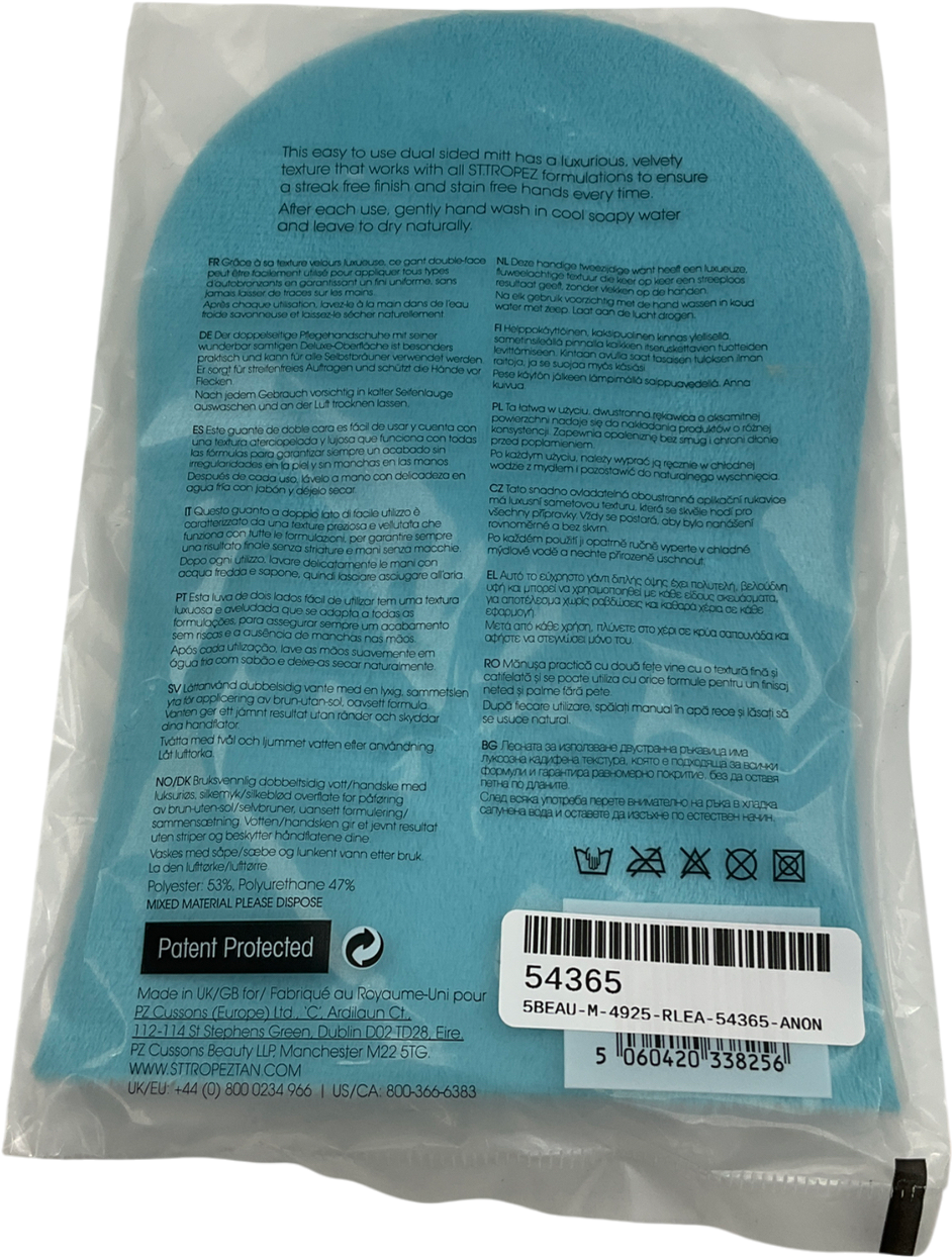 St Tropez Prep And Maintain Double Velvet Sided Applicator Mitt One size