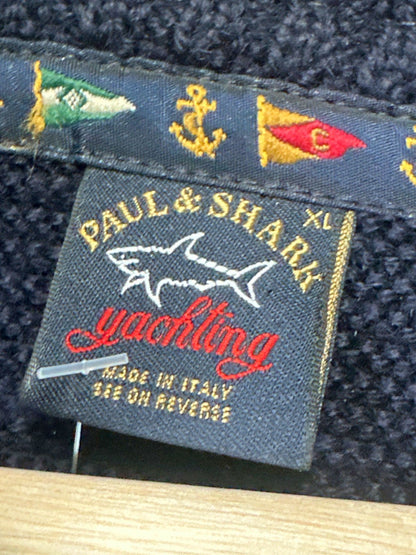 Paul & Shark Navy Yachting Zip Cardigan UK XL