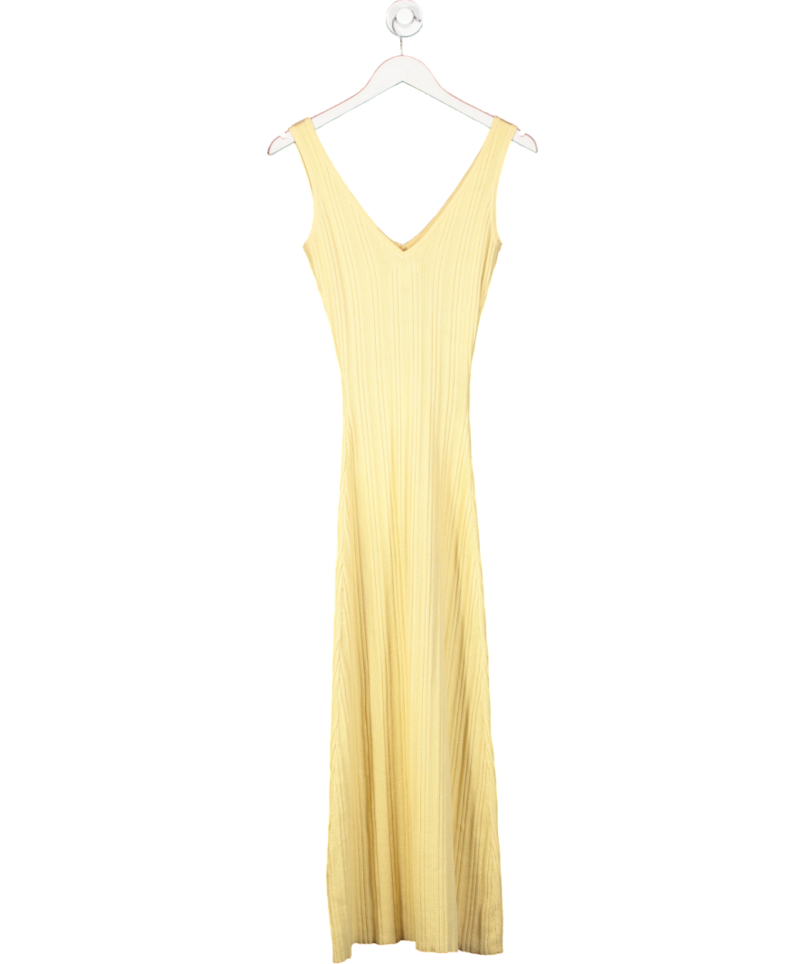 PRETTY LAVISH Yellow Eliza A-line Dress UK XS
