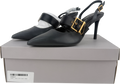 Charles & Keith Blue Hailey Buckled Slingback Pumps UK 4 EU 37 👠
