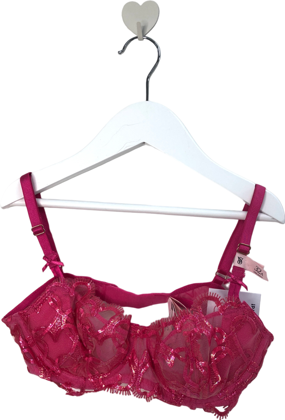 Pink by Victorias Secret Pink Dream Angels Bra And Thong UK 32A