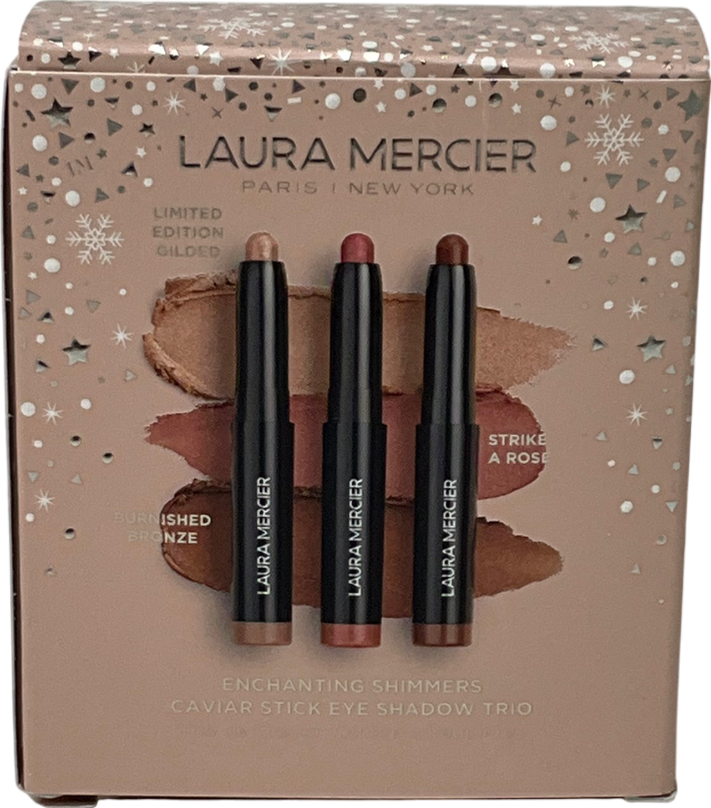 Laura Mercier Enchanting Shimmers Caviar Stick Eye Shadow Trio Enchanting Shimmers One size