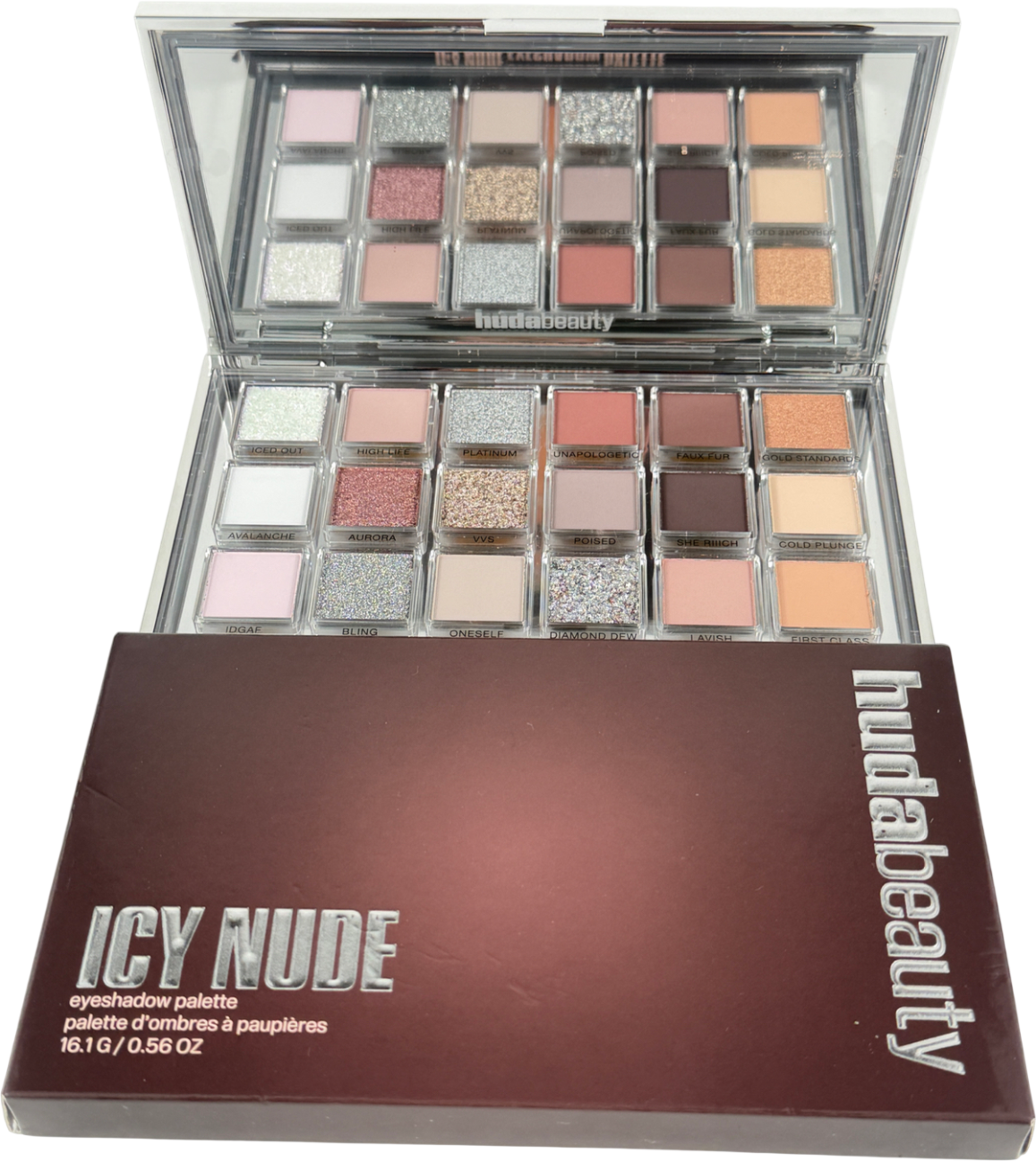 Huda Beauty Icy Nude Eyeshadow Palette Icy Nude 16.1g