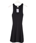 TUNCHY Black Josie Knitted Mini Dress UK XS
