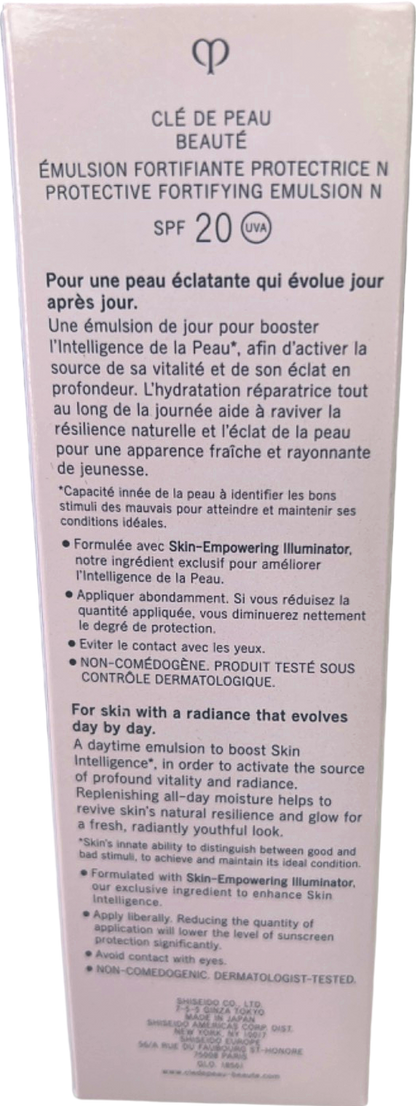 Clé de Peau Beauté Protective Fortifying Emulsion N SPF 20 125ml