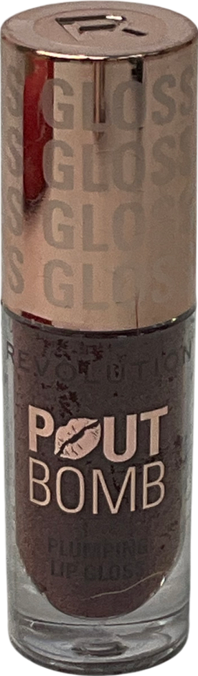 Revolution Pout Bomb Plumping Gloss Berry Mauve 4.6ml
