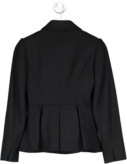 Ted Baker Jodyn Black Embellished Collar Wool Blend Short Jacket Coat ...