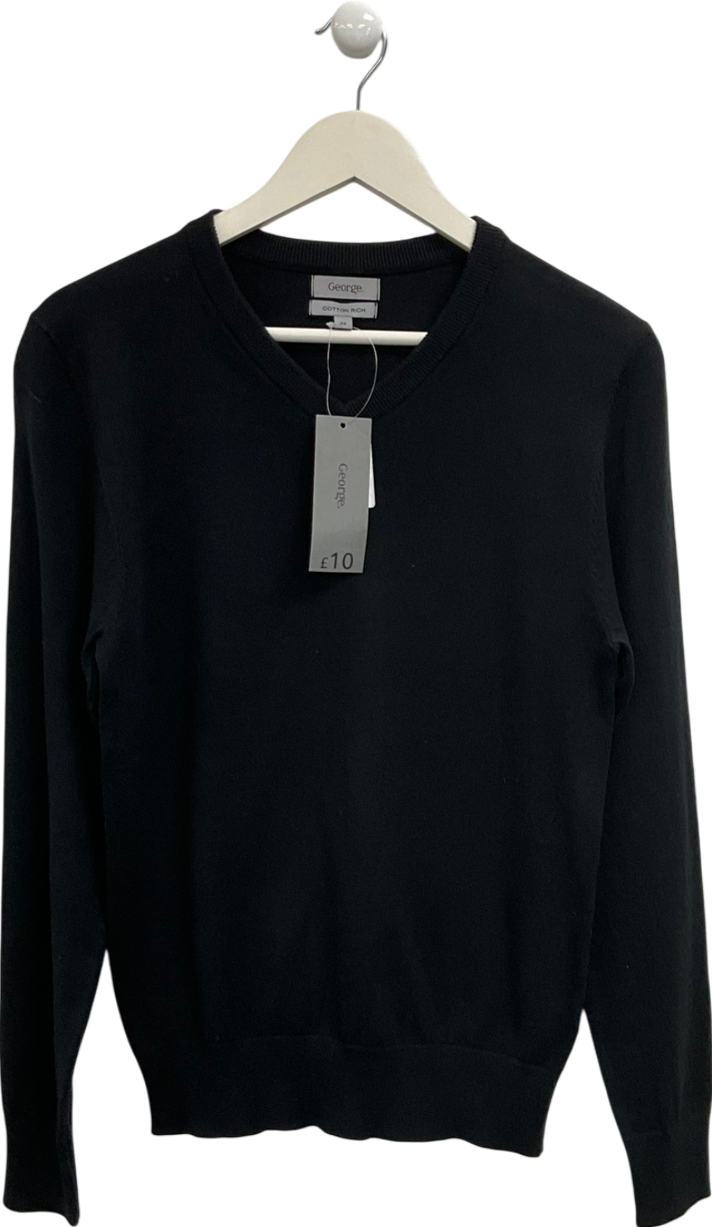 George Black Cotton Rich Jumper UK XS