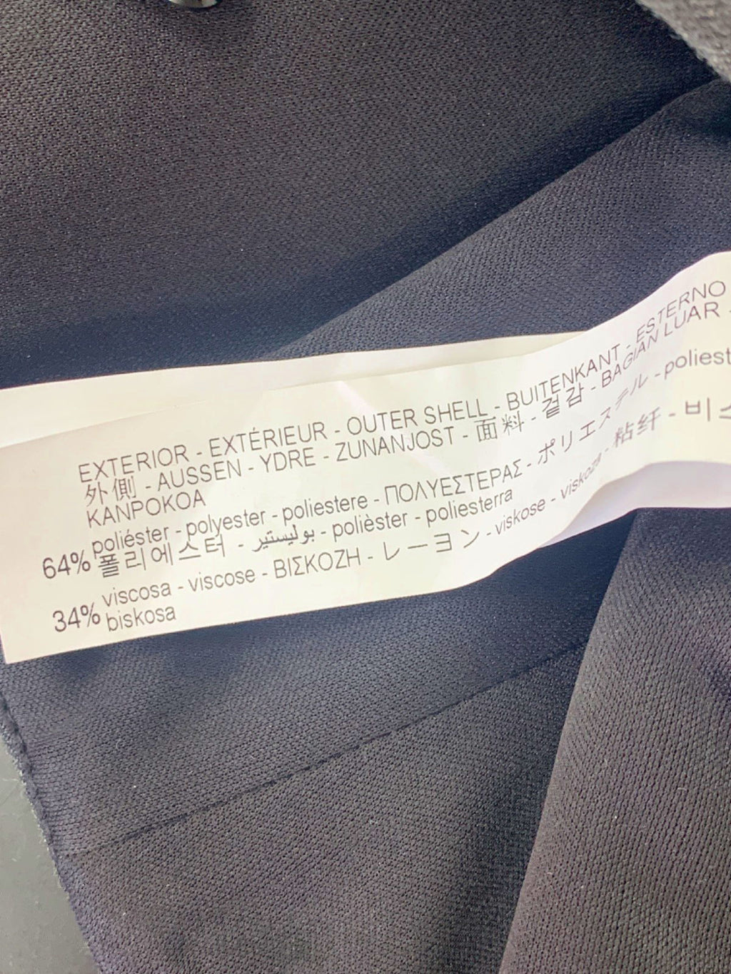 Zara Dark Grey Draped Sleeveless Top UK S