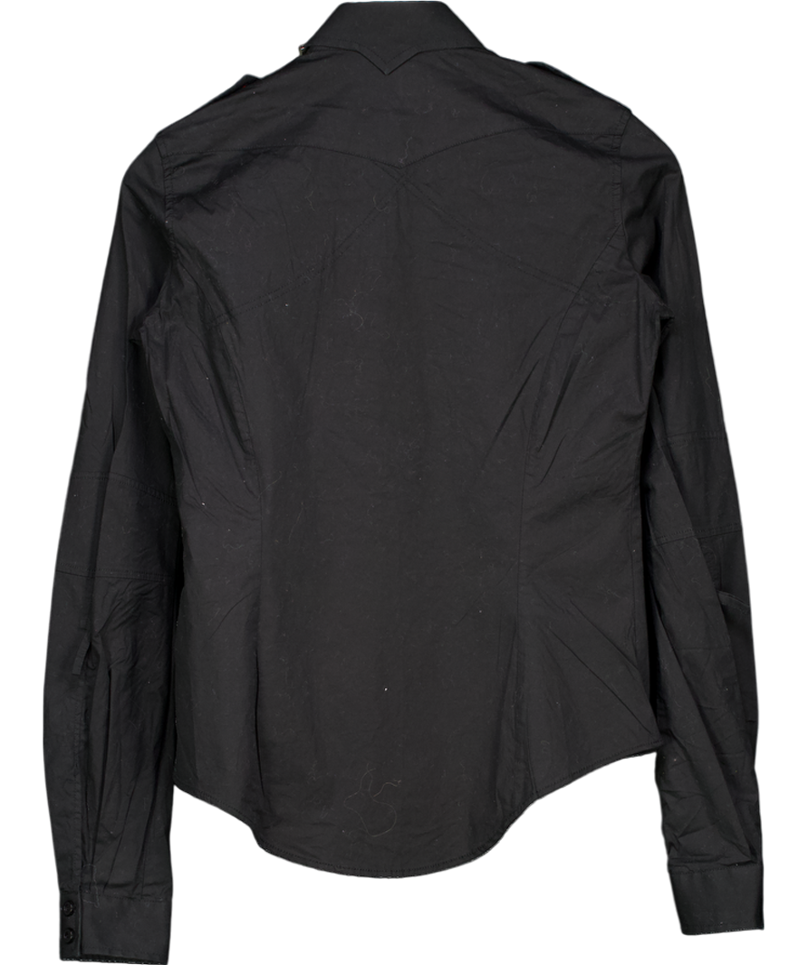 Zuelements Black Vinatahe Style Top UK S