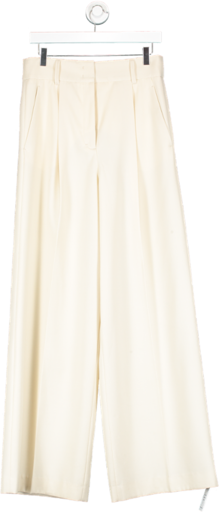 Dorothy Schumacher Cream Wide Leg Pants UK M