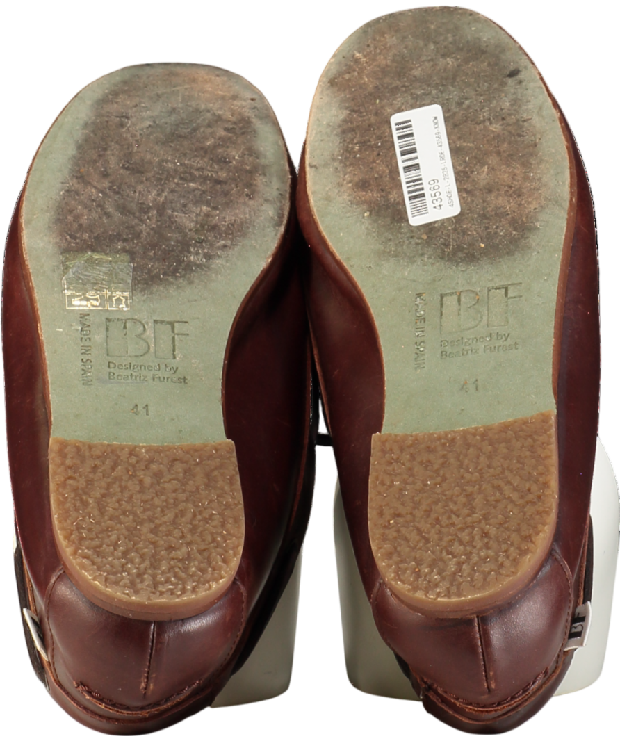 beatriz furest Brown Zapato Donosti UK 8 EU 41 👠