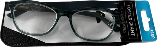 foster grant Como Lenses Reading Glasses Green/black +2