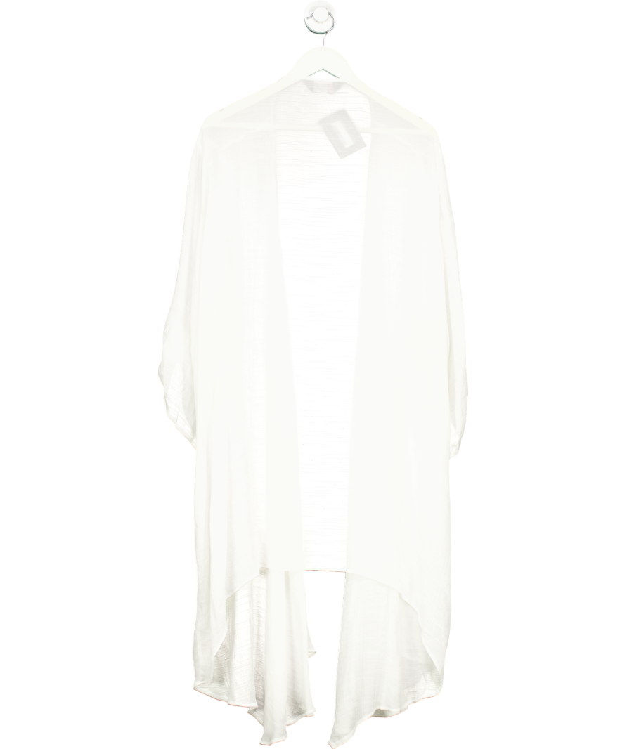 Yours White Open Waterfall Shirt UK 30